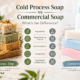 cold process soap vs commercial soap